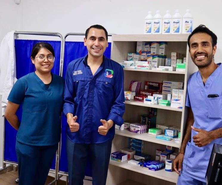 Instala SP consultorio gratuito en Colonia Los Pinos
