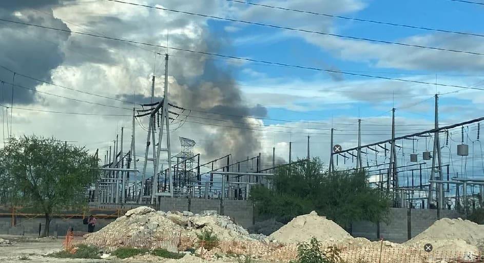 Se incendia subestación eléctrica en El Carmen