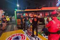 Choque de camión deja más de 12 lesionados