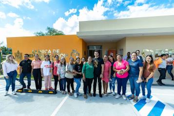 Entregan clínica de rehabilitación en Mina