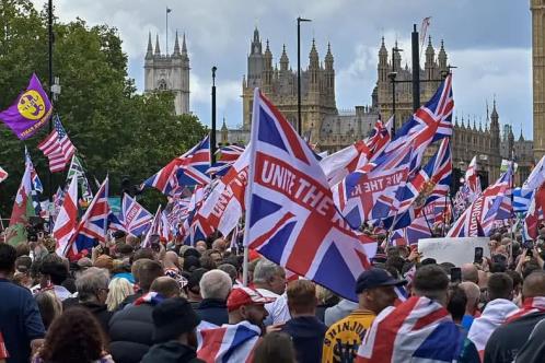 Protestan 110.000 personas en Londres