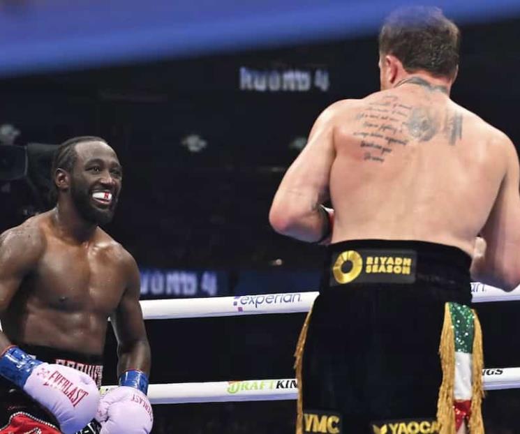 Tiene Canelo Álvarez histórica derrota ante Terence Crawford