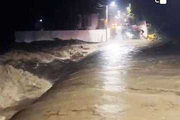 Deja lluvia incomunicados a ejidos de 4 municipios
