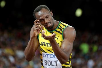 Satisfecho Usain Bolt con sus marcas