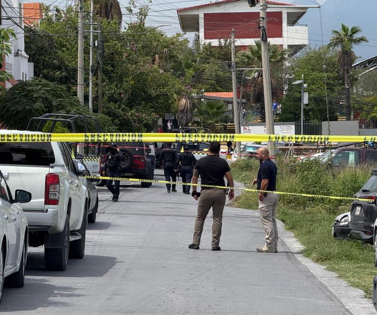 Ejecutan a hombre en Santa Catarina