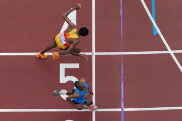 Final  de fotografía en el maratón