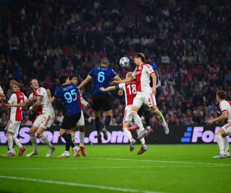 Derrota Inter de Milán al Ajax