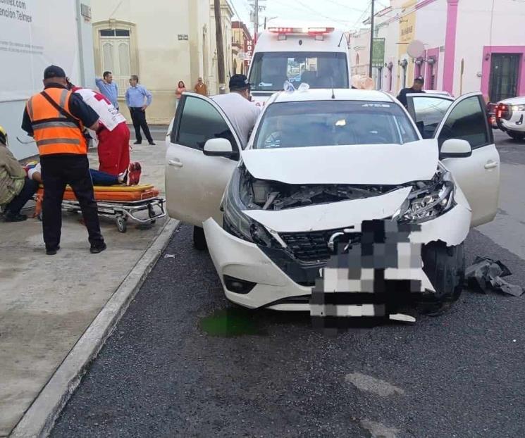 Deja choque en Linares tres lesionados