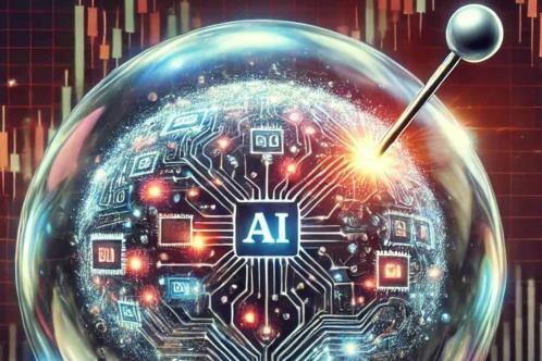Existe posible burbuja en inversiones de inteligencia artificial