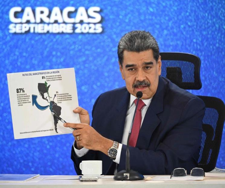 "Sin fundamento", informe de EU sobre narcotr&aacute;fico en Venezuela