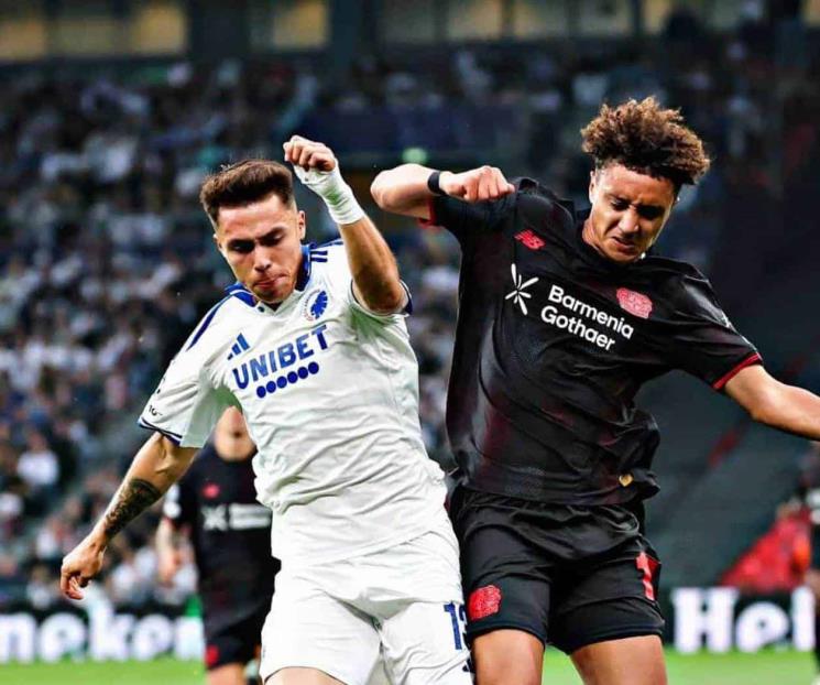 Asiste Rodrigo Huescas en empate de Copenhague en Champions