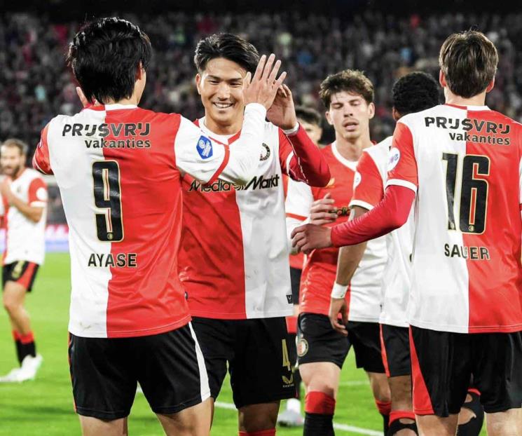 Se afianza el Feyenoord a la cima en Holanda Se afianza el Feyenoord a la cima en Holanda