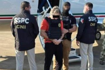 Llega Bermúdez Requena a México, lo trasladan al Altiplano 