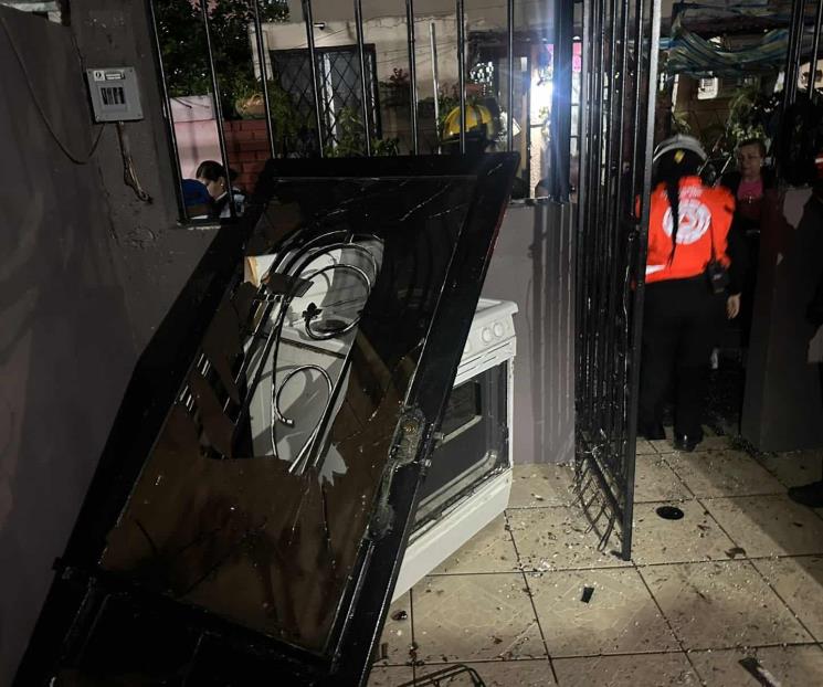 Lesiona explosi&oacute;n a mujer