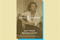 Lanza el actor Matthew McConaughey su primer poemario
