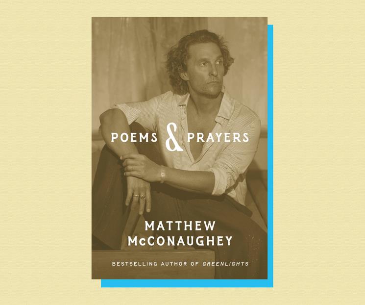 Lanza el actor Matthew McConaughey su primer poemario