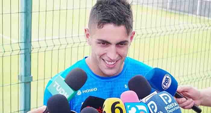 ´Ojalá pueda ser feliz acá´: Mele, respecto a  Martial 