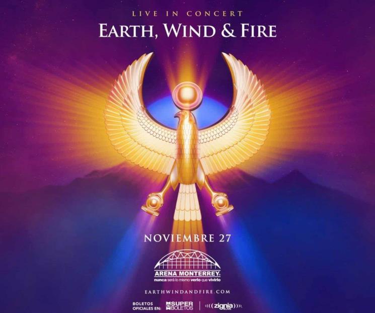 Anuncian concierto de Earth, Wind & Fire en Monterrey