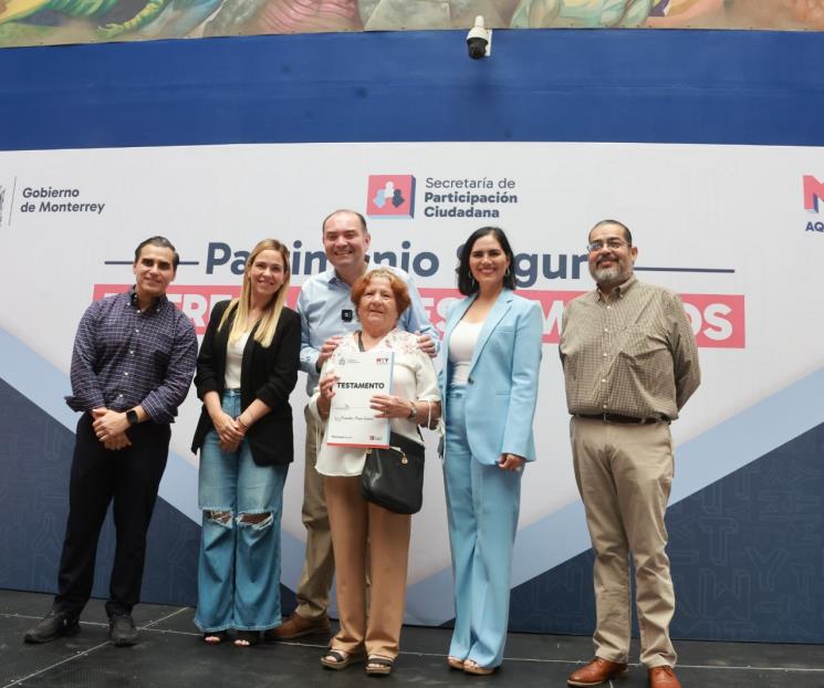 Benefician a más de mil regios con el programa de testamentos Benefician a más de mil regios con el programa de testamentos