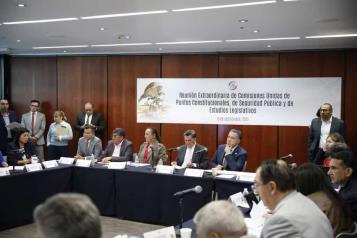 Avanza en el Senado dictamen sobre extorsión