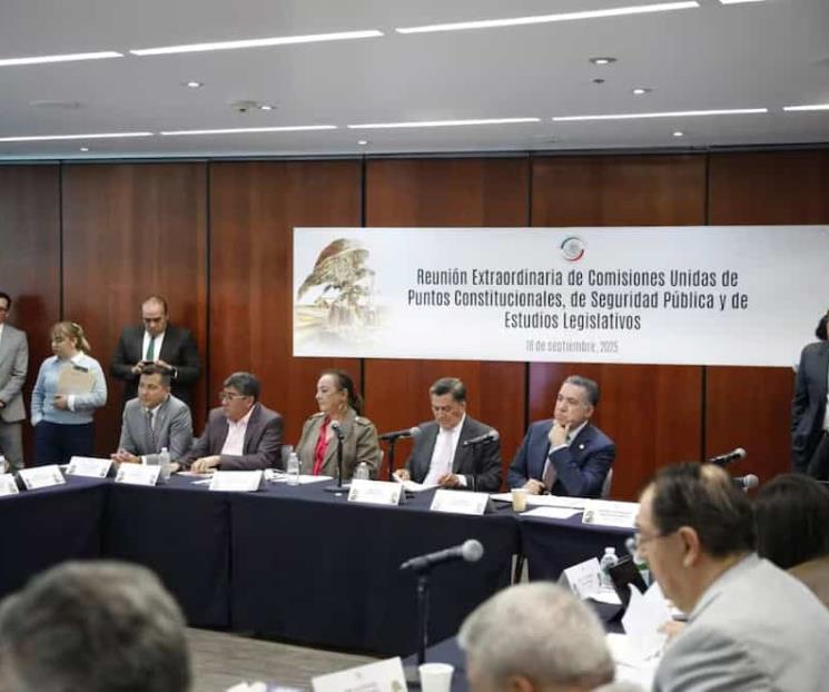 Avanza en el Senado dictamen sobre extorsión