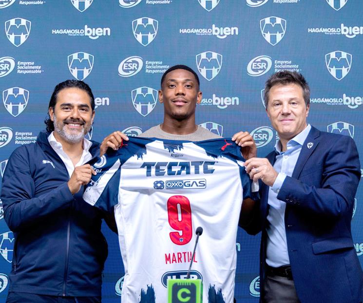 Quiero ayudar a que siga Rayados en la cima: Martial Quiero ayudar a que siga Rayados en la cima: Martial