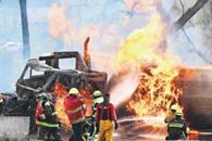 Aumenta a 27 cifra de muertos por explosión de pipa Aumenta a 27 cifra de muertos por explosión de pipa