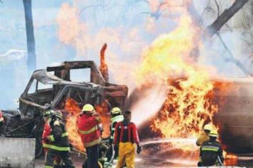 Aumenta a 27 cifra de muertos por explosi&oacute;n de pipa 