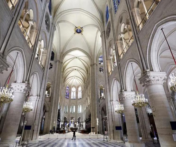 Reabre Notre-Dame sus torres tras seis años por restauración Reabre Notre-Dame sus torres tras seis años por restauración