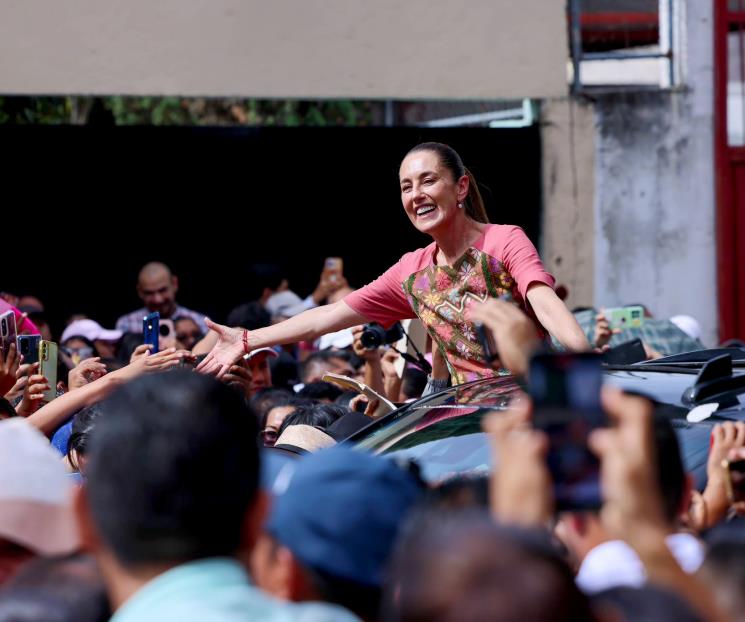 Proclama Sheinbaum a M&eacute;xico como el pa&iacute;s m&aacute;s democr&aacute;tico del mundo