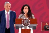 Luisa Alcalde reconoce lucha hist&oacute;rica de AMLO