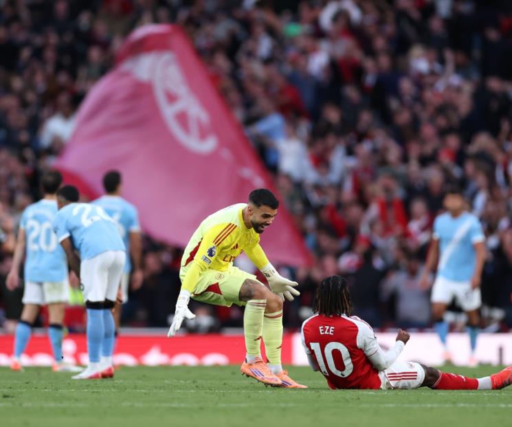 Martinelli le da el empate al Arsenal en duelo con el City