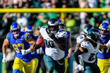Filadelfia se impone a Carneros y mantiene invicto en la NFL 