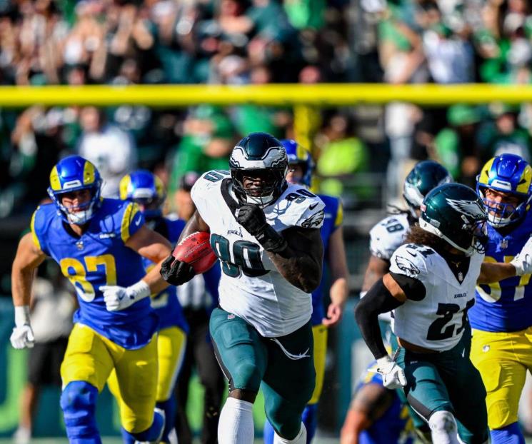 Filadelfia se impone a Carneros y mantiene invicto en la NFL 