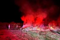 Moviliza incendio en Linares