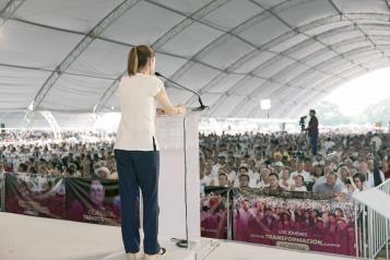 Defiende Sheinbaum el movimiento de la ´4T´