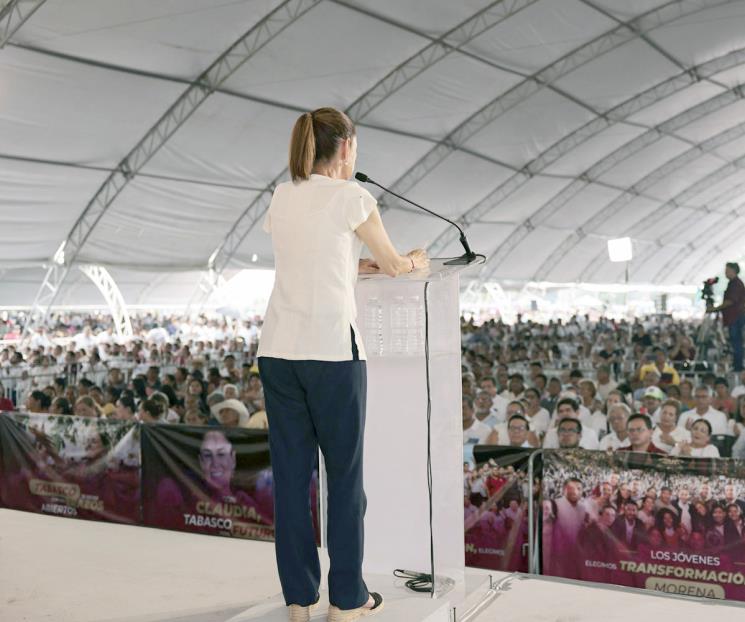 Defiende Sheinbaum el movimiento de la ´4T´ Defiende Sheinbaum el movimiento de la ´4T´