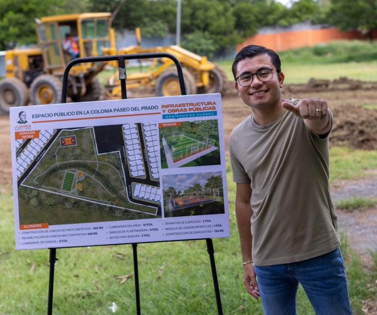 Recuperan en Ju&aacute;rez espacios olvidados