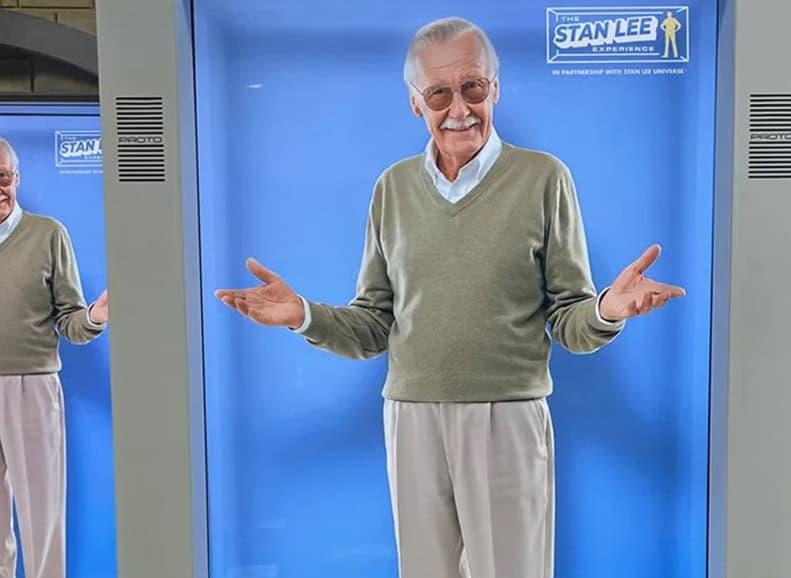 Lanzan holograma de Stan Lee en la Comic Con Lanzan holograma de Stan Lee en la Comic Con