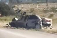 Deja choque tres lesionados en Galeana