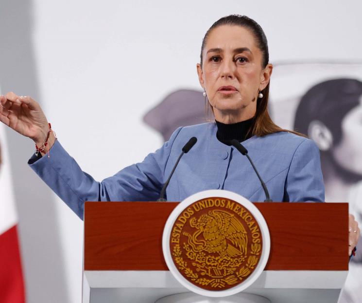 Sheinbaum da su opini&oacute;n sobre Palestina