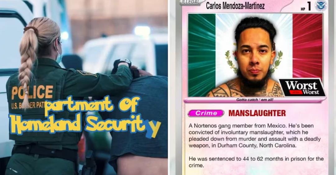 EU comparte detenciones de caricatura de migrantes y criminales EU comparte detenciones de caricatura de migrantes y criminales