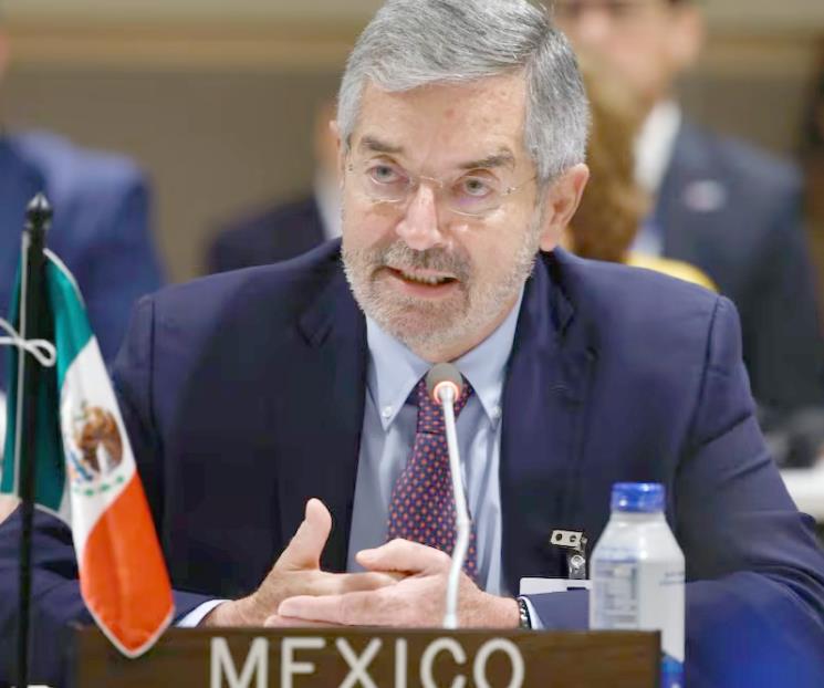 Llama M&eacute;xico a la soluci&oacute;n de dos Estados en Gaza
