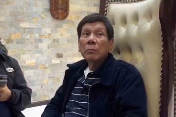 Imputan a Duterte por cr&iacute;menes de lesa humanidad