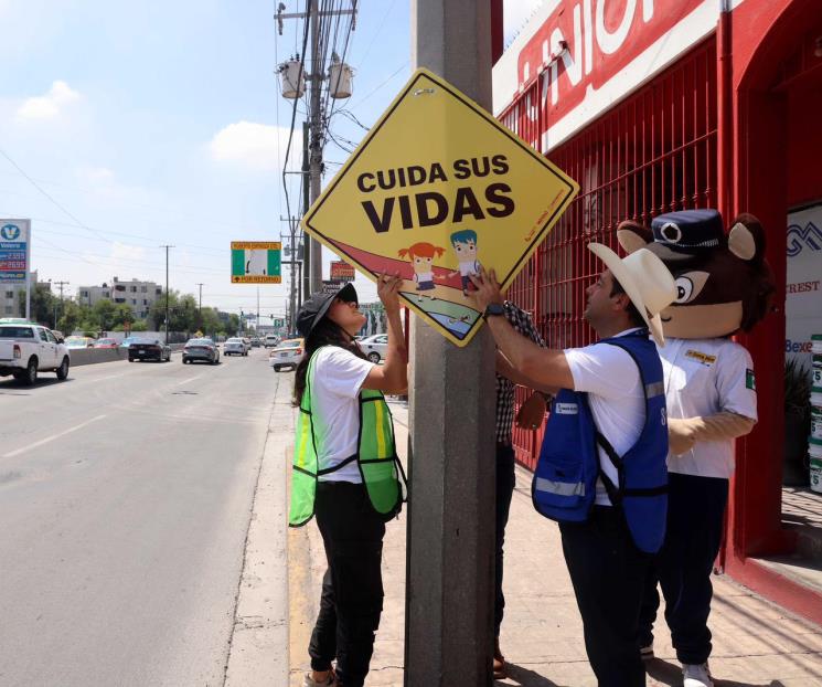 Promueven en SN el respeto a los límites de velocidad