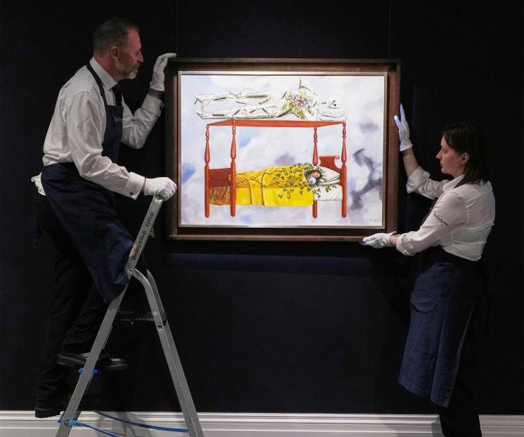 Obra de Frida Kahlo podría romper récord en subasta