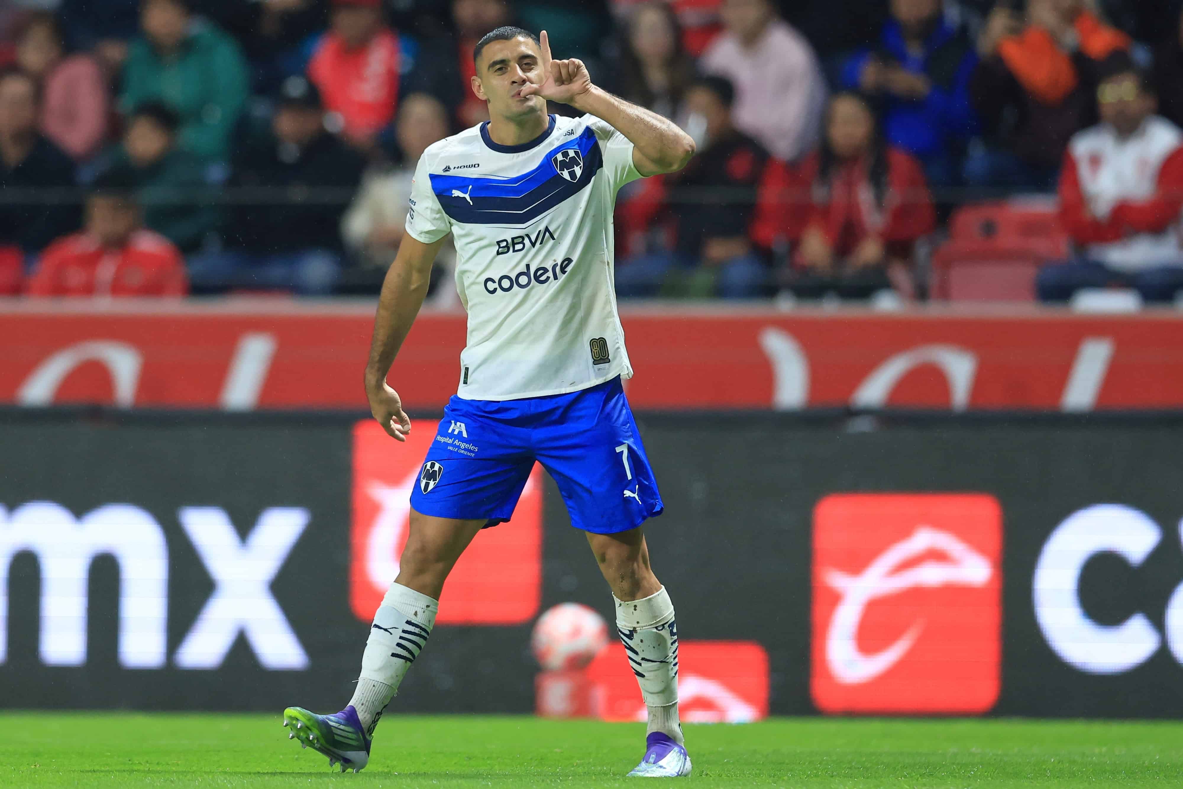 Germ&aacute;n Berterame abre el marcador.