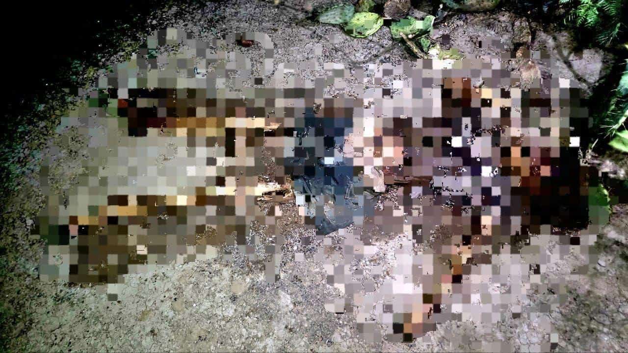 El cad&aacute;ver de una mujer en avanzado estado de descomposici&oacute;n, fue encontrado en una brecha del municipio de An&aacute;huac, por una persona que buscaba una vaca extraviada.