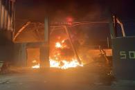 Arde de nuevo bodega abandonada Arde de nuevo bodega abandonada