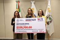 Entrega Monterrey donativo económico a EFFETA Entrega Monterrey donativo económico a EFFETA